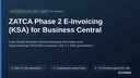 ZATCA Phase 2 E-Invoicing (KSA) for Business Central thumbnail 1