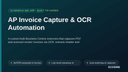 AP Invoice Capture & OCR Automation thumbnail 1