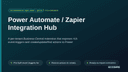 Power Automate / Zapier Integration Hub thumbnail 1