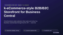 k-eCommerce-style B2B/B2C Storefront for Business Central thumbnail 1