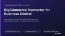 BigCommerce Connector for Business Central thumbnail 1