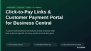 Click-to-Pay Links & Customer Payment Portal for Business Central thumbnail 1