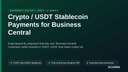 Crypto / USDT Stablecoin Payments for Business Central thumbnail 1