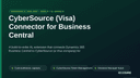 CyberSource (Visa) Connector for Business Central thumbnail 1