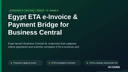 Egypt ETA e-Invoice & Payment Bridge for Business Central thumbnail 1