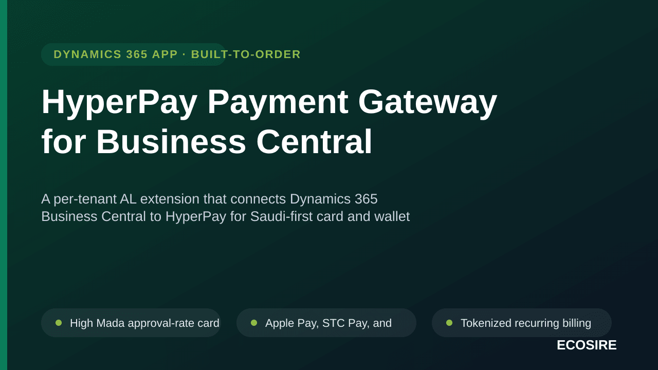 HyperPay Payment Gateway for Business Central