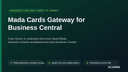 Mada Cards Gateway for Business Central thumbnail 1