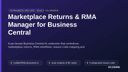 Marketplace Returns & RMA Manager for Business Central thumbnail 1