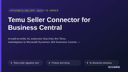 Temu Seller Connector for Business Central thumbnail 1