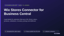 Wix Stores Connector for Business Central thumbnail 1