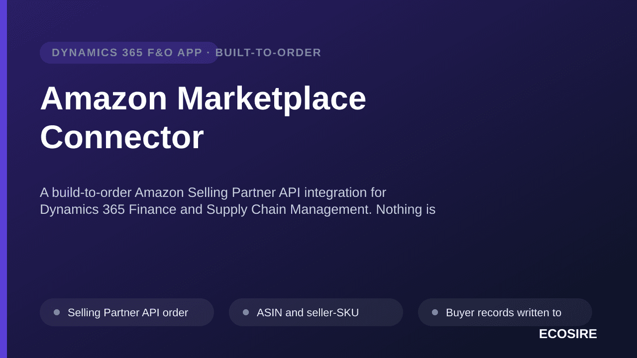 Amazon Marketplace Connector