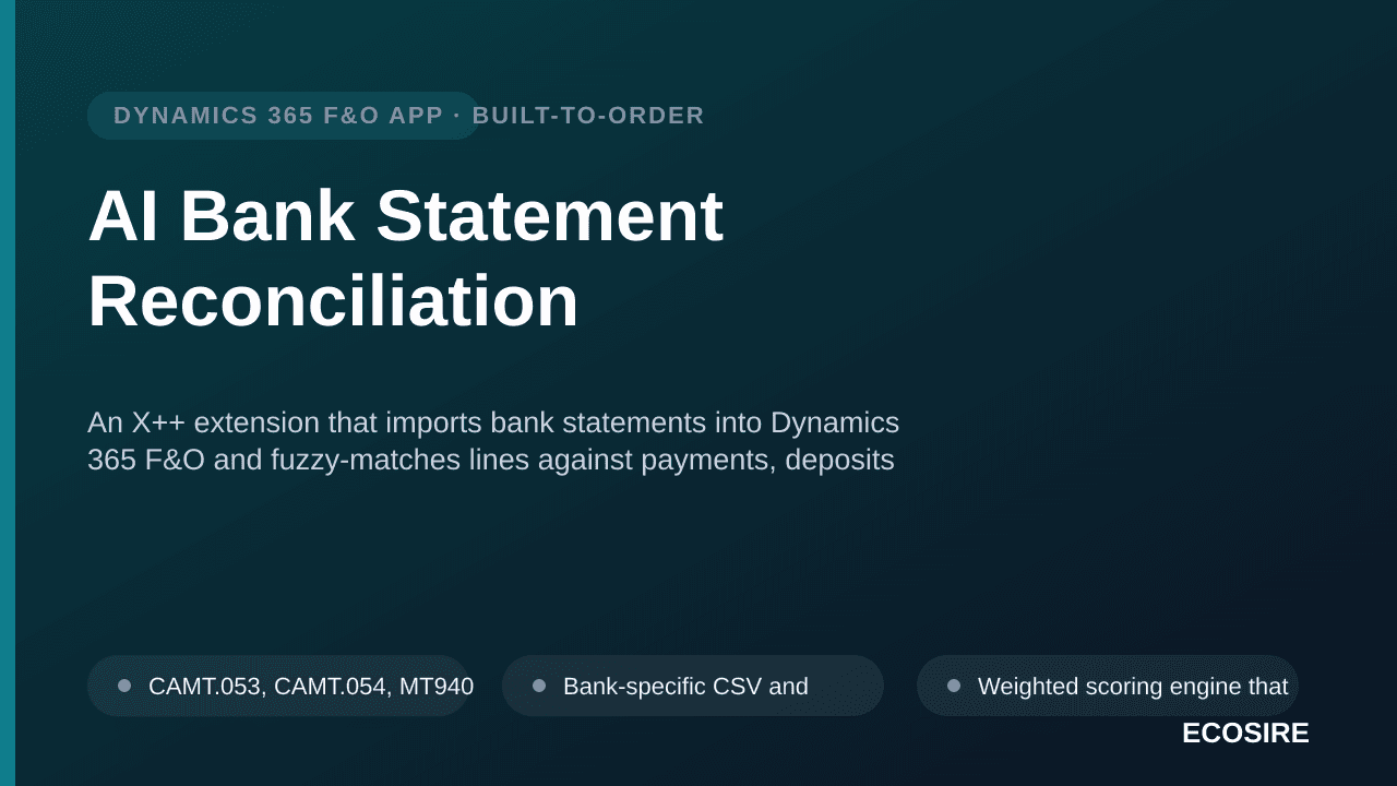 AI Bank Statement Reconciliation