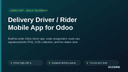 Delivery Driver / Rider Mobile App for Odoo thumbnail 1