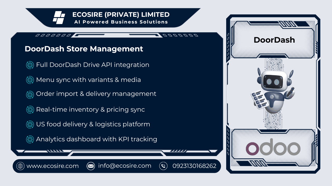 DoorDash Store Management — Enterprise-Grade DoorDash Store Management with Order Sync, Menu Management & Delivery Tracking