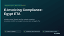 E-Invoicing Compliance: Egypt ETA thumbnail 1
