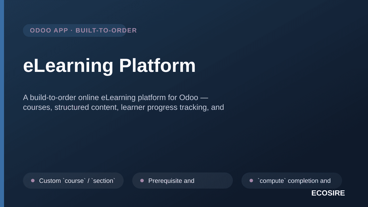 eLearning Platform