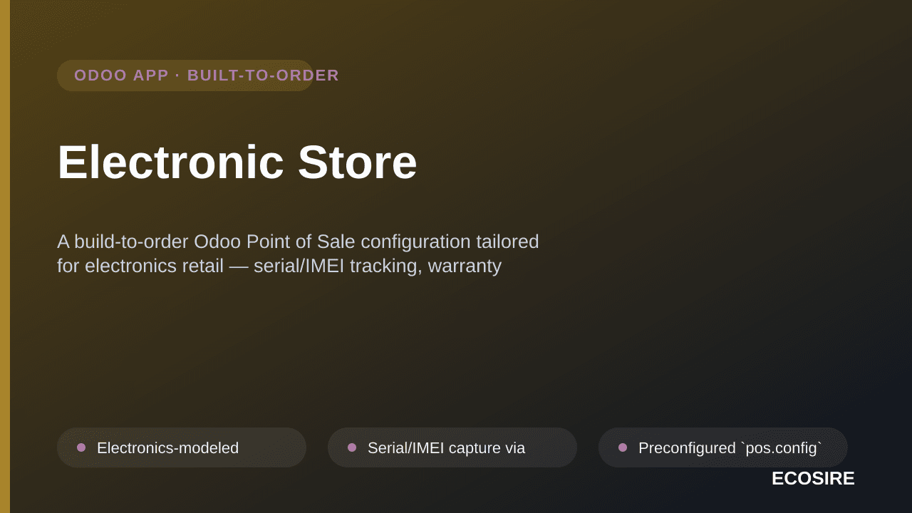 Electronic Store