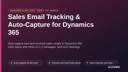 Sales Email Tracking & Auto-Capture for Dynamics 365 thumbnail 1