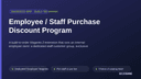 Employee / Staff Purchase Discount Program thumbnail 1
