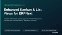 Enhanced Kanban & List Views for ERPNext thumbnail 1