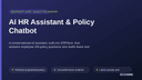 AI HR Assistant & Policy Chatbot thumbnail 1
