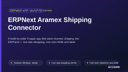 ERPNext Aramex Shipping Connector thumbnail 1