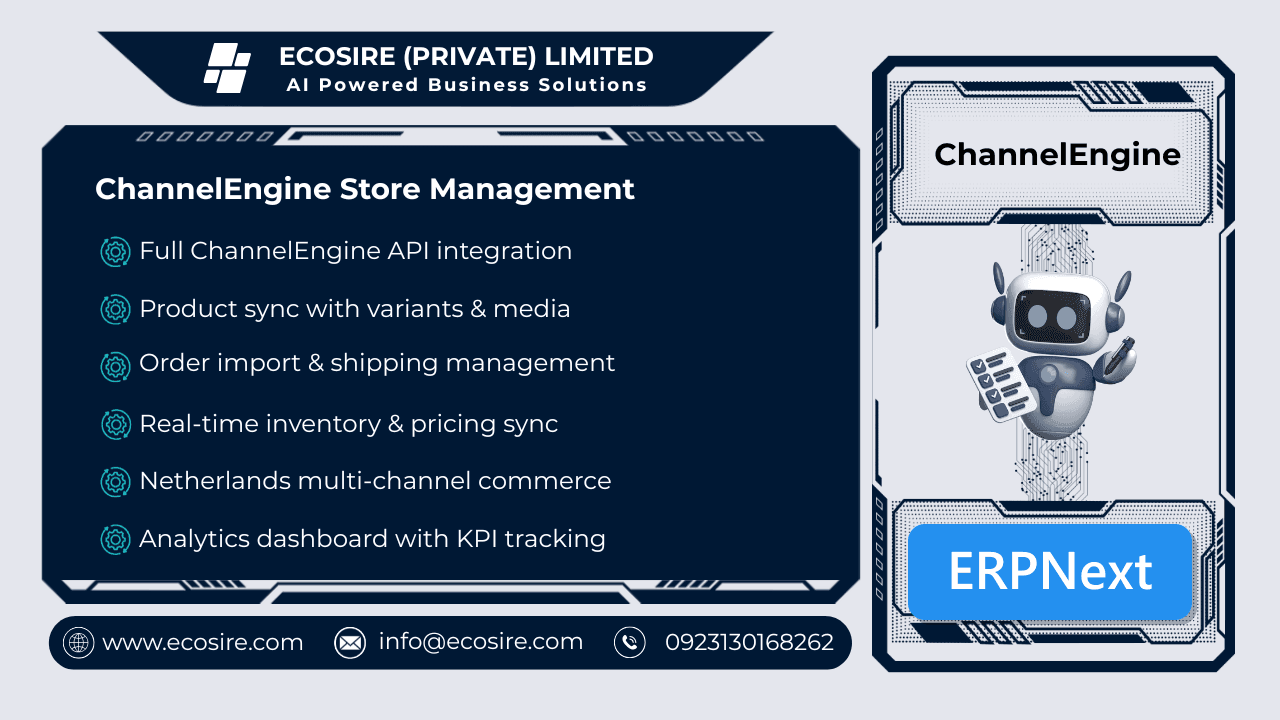 ChannelEngine Store Management (ERPNext)
