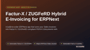 Factur-X / ZUGFeRD Hybrid E-Invoicing for ERPNext thumbnail 1