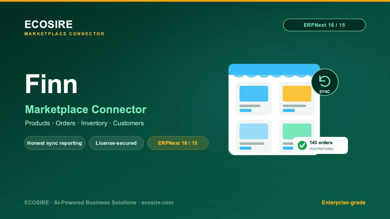 Finn Store Management (ERPNext)