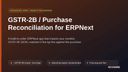 GSTR-2B / Purchase Reconciliation for ERPNext thumbnail 1