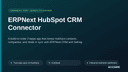ERPNext HubSpot CRM Connector thumbnail 1