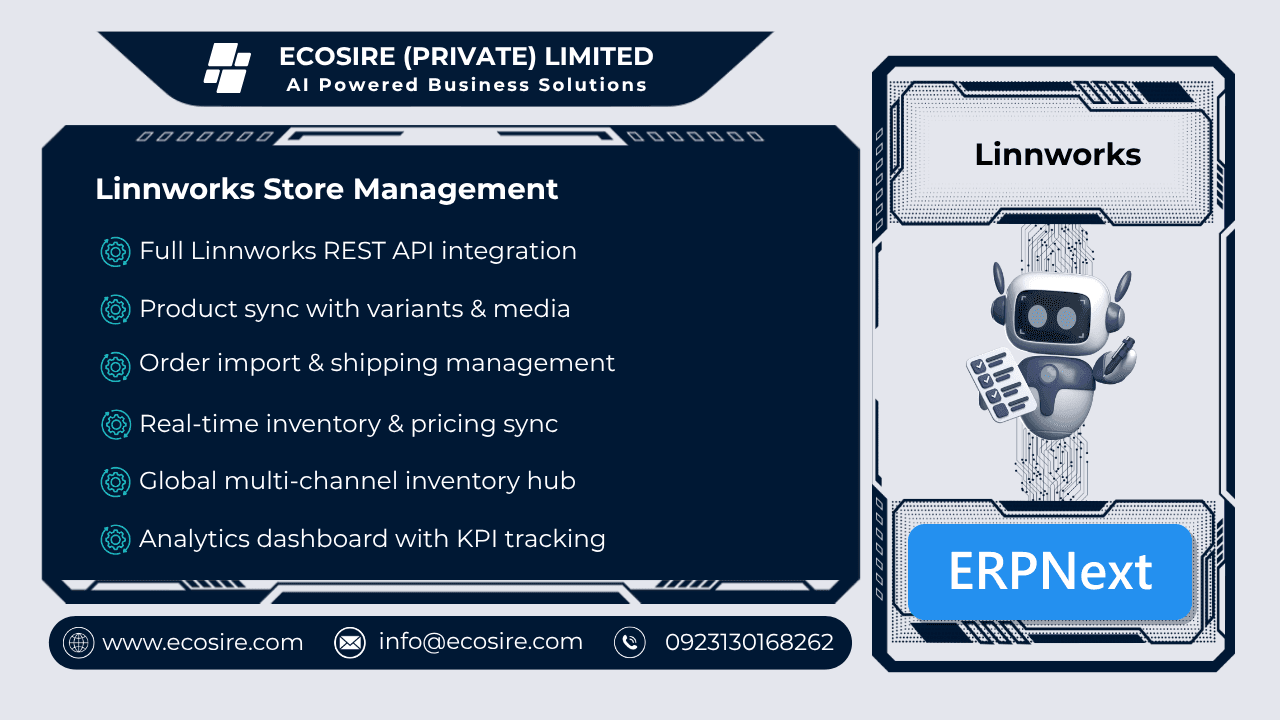 Linnworks Store Management (ERPNext)