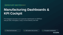 Manufacturing Dashboards & KPI Cockpit thumbnail 1