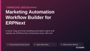 Marketing Automation Workflow Builder for ERPNext thumbnail 1