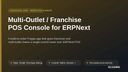 Multi-Outlet / Franchise POS Console for ERPNext thumbnail 1