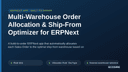 Multi-Warehouse Order Allocation & Ship-From Optimizer for ERPNext thumbnail 1