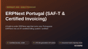 ERPNext Portugal (SAF-T & Certified Invoicing) thumbnail 1