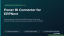 Power BI Connector for ERPNext thumbnail 1