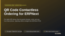 QR Code Contactless Ordering for ERPNext thumbnail 1