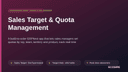 Sales Target & Quota Management thumbnail 1