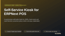 Self-Service Kiosk for ERPNext POS thumbnail 1