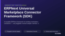 ERPNext Universal Marketplace Connector Framework (SDK) thumbnail 1