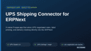 UPS Shipping Connector for ERPNext thumbnail 1
