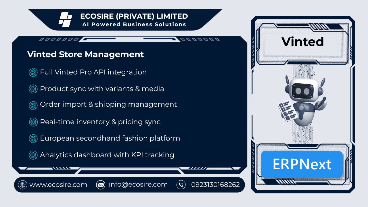 Vinted Store Management (ERPNext)