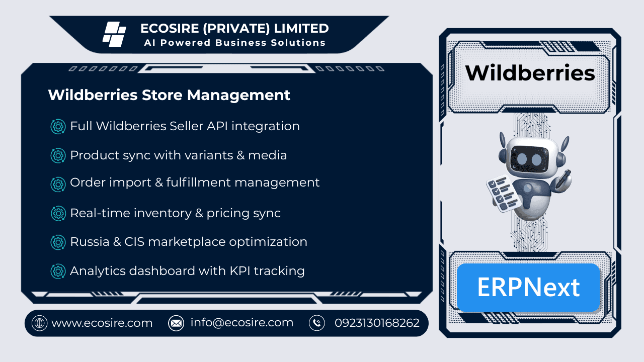 Wildberries Store Management (ERPNext)
