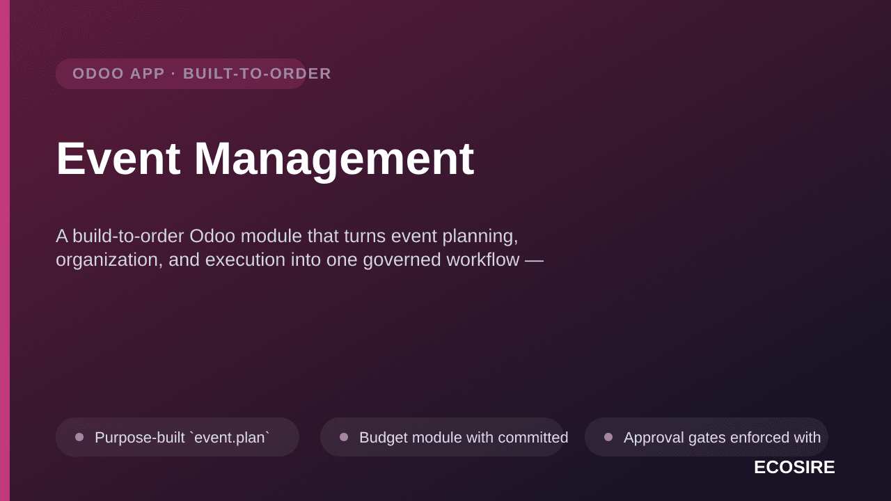 Event Management
