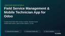 Field Service Management & Mobile Technician App for Odoo thumbnail 1