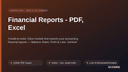 Financial Reports - PDF, Excel thumbnail 1