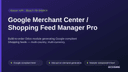 Google Merchant Center / Shopping Feed Manager Pro thumbnail 1