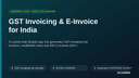 GST Invoicing & E-Invoice for India thumbnail 1